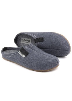 Kapcie, buty domowe damskie filcowe - SZYMEL 4405 ze sklepu ulubioneobuwie w kategorii Kapcie damskie - zdjęcie 152469499