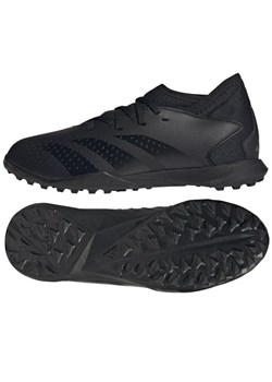 Buty piłkarskie adidas Predator Accuracy.3 Tf Jr GW7080 czarne czarne ze sklepu ButyModne.pl w kategorii Buty sportowe dziecięce - zdjęcie 152487076
