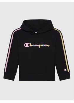 Champion Bluza 404343 Czarny Custom Fit ze sklepu MODIVO w kategorii Bluzy dziewczęce - zdjęcie 152498466