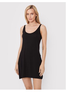 Calvin Klein Underwear Koszula nocna 000QS6797E Czarny Regular Fit ze sklepu MODIVO w kategorii Koszule nocne - zdjęcie 152500605