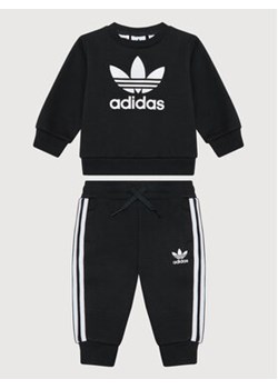 adidas Dres Crew Sweatshirt ED7679 Czarny Regular Fit ze sklepu MODIVO w kategorii Odzież dla niemowląt - zdjęcie 152502547