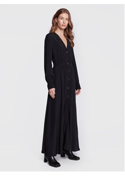 Sisley Sukienka koszulowa 4B5FLV01P Czarny Regular Fit ze sklepu MODIVO w kategorii Sukienki - zdjęcie 152502776