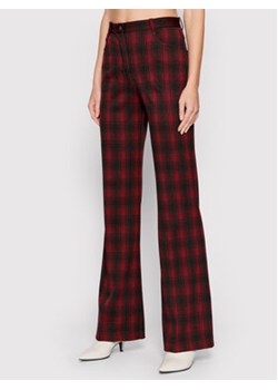 Pinko Spodnie materiałowe Abha 20212 BLK01 1G16RS 8522 Czerwony Regular Fit ze sklepu MODIVO w kategorii Spodnie damskie - zdjęcie 152505466