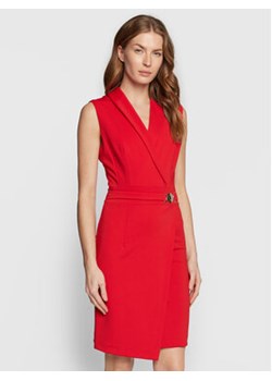 Rinascimento Sukienka koktajlowa CFC0110642003 Czerwony Regular Fit ze sklepu MODIVO w kategorii Sukienki - zdjęcie 152505528