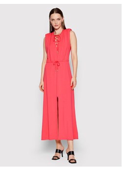 Patrizia Pepe Sukienka letnia 2A2417/J013-R748 Różowy Slim Fit ze sklepu MODIVO w kategorii Sukienki - zdjęcie 152506207