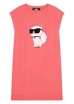 KARL LAGERFELD Sukienka codzienna Z12235 M Czerwony Regular Fit ze sklepu MODIVO w kategorii Sukienki dziewczęce - zdjęcie 152507226