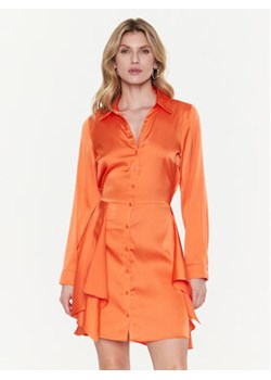 Guess Sukienka koszulowa Alya W2BK83 WF1T2 Pomarańczowy Regular Fit ze sklepu MODIVO w kategorii Sukienki - zdjęcie 152508809