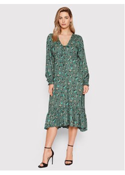 Vero Moda Sukienka codzienna Ico 10261053 Zielony Regular Fit ze sklepu MODIVO w kategorii Sukienki - zdjęcie 152509149