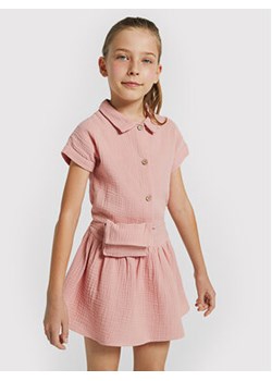 Mayoral Sukienka codzienna 6980 Różowy Regular Fit ze sklepu MODIVO w kategorii Sukienki dziewczęce - zdjęcie 152510755