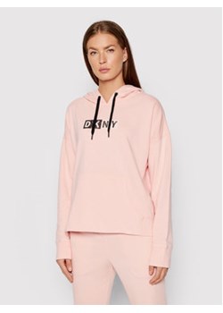 DKNY Sport Bluza DP1T8326 Różowy Relaxed Fit ze sklepu MODIVO w kategorii Bluzy damskie - zdjęcie 152511358