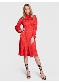 Closet London Sukienka codzienna D8228 Czerwony Regular Fit ze sklepu MODIVO w kategorii Sukienki - zdjęcie 152512898