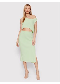 DeeZee Komplet top i spódnica Onyx Lavish KMPD0004 Zielony Regular Fit ze sklepu MODIVO w kategorii Komplety i garnitury damskie - zdjęcie 152512996