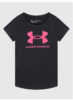 Under Armour T-Shirt Sportstyle Graphic 1361182 Czarny Loose Fit ze sklepu MODIVO w kategorii Bluzki dziewczęce - zdjęcie 152513045