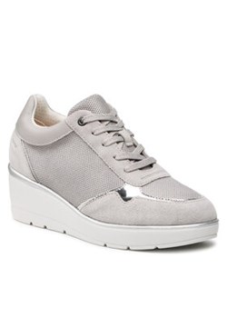 Geox Sneakersy D Ilde A D25RAA 01422 C1010 Szary ze sklepu MODIVO w kategorii Buty sportowe damskie - zdjęcie 152514329