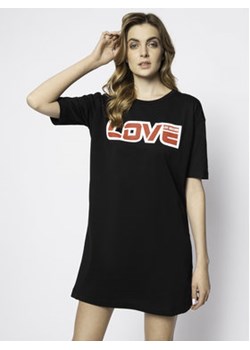 LOVE MOSCHINO Sukienka codzienna W592321M 3876 Czarny Regular Fit ze sklepu MODIVO w kategorii Sukienki - zdjęcie 152515948