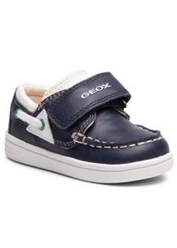 Geox Półbuty B Djrock B. C B022CC 08510 C4211 M Granatowy ze sklepu MODIVO w kategorii Mokasyny dziecięce - zdjęcie 152516546