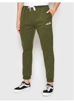 Ellesse Spodnie dresowe Granite SHK12643 Zielony Regular Fit ze sklepu MODIVO w kategorii Spodnie męskie - zdjęcie 152518126