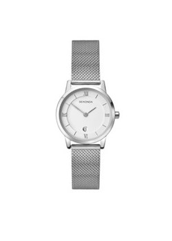 Sekonda Zegarek 2101 Srebrny ze sklepu MODIVO w kategorii Zegarki - zdjęcie 152520968