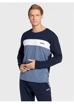 Boss Koszulka piżamowa Balance 50479293 Niebieski Regular Fit ze sklepu MODIVO w kategorii Piżamy męskie - zdjęcie 152523629