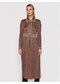 Tory Burch Sukienka koszulowa 84353 Kolorowy Regular Fit ze sklepu MODIVO w kategorii Sukienki - zdjęcie 152524607