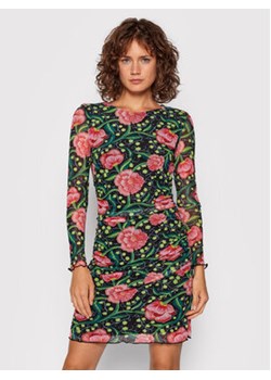 Desigual Sukienka codzienna Rioane 21WWVK89 Czarny Slim Fit ze sklepu MODIVO w kategorii Sukienki - zdjęcie 152525475