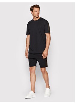 La Manuel Komplet t-shirt i szorty sportowe Dream Big Czarny Regular Fit ze sklepu MODIVO w kategorii Spodenki męskie - zdjęcie 152527945