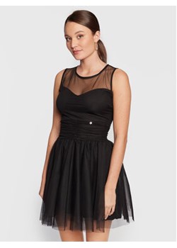 Rinascimento Sukienka koktajlowa CFC0110240003 Czarny Regular Fit ze sklepu MODIVO w kategorii Sukienki - zdjęcie 152528115