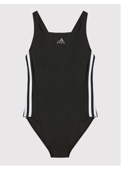 adidas Strój kąpielowy Athly V 3-Stripes DQ3319 Czarny ze sklepu MODIVO w kategorii Stroje kąpielowe - zdjęcie 152528736