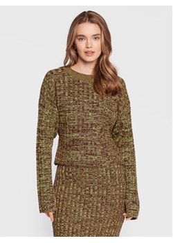 Gina Tricot Sweter Beverly 17579 Zielony Regular Fit ze sklepu MODIVO w kategorii Swetry damskie - zdjęcie 152529798