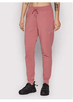 Armani Exchange Spodnie dresowe 8NYPDX YJ68Z 1493 Różowy Regular Fit ze sklepu MODIVO w kategorii Spodnie damskie - zdjęcie 152529856