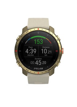 Polar Smartwatch Grit X Pro 90085776 Beżowy ze sklepu MODIVO w kategorii Zegarki - zdjęcie 152531878