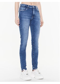 Pepe Jeans Jeansy Regent PL204171 Niebieski Skinny Fit ze sklepu MODIVO w kategorii Jeansy damskie - zdjęcie 152531985