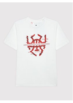 adidas T-Shirt Donovan Mitchell D.O.N. Issue HI0995 Biały Relaxed Fit ze sklepu MODIVO w kategorii T-shirty chłopięce - zdjęcie 152533405