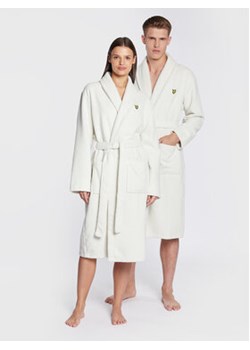Lyle & Scott Szlafrok Unisex Lucas 9635 Écru ze sklepu MODIVO w kategorii Szlafroki damskie - zdjęcie 152533769