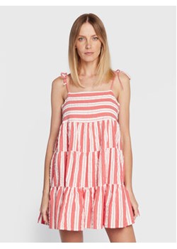Seafolly Sukienka letnia Cabana 54861-DR Czerwony Regular Fit ze sklepu MODIVO w kategorii Sukienki - zdjęcie 152534289