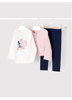 Mayoral Komplet bluza, bluzka i legginsy 2727 Kolorowy Regular Fit ze sklepu MODIVO w kategorii Odzież dla niemowląt - zdjęcie 152534709
