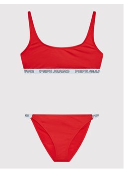 Pepe Jeans Strój kąpielowy Poppy PGB10370 Czerwony ze sklepu MODIVO w kategorii Stroje kąpielowe - zdjęcie 152534939
