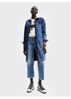 Desigual Kurtka jeansowa Luane 22WWED13 Granatowy Regular Fit ze sklepu MODIVO w kategorii Kurtki damskie - zdjęcie 152535849