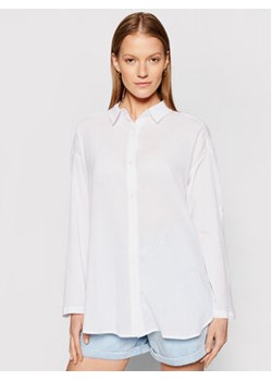 Seafolly Koszula Classic 54027-TO Biały Regular Fit ze sklepu MODIVO w kategorii Koszule damskie - zdjęcie 152537069