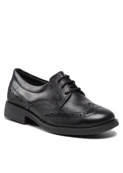 Geox Oxfordy J Agata D J8449D 00043 C9999 S Czarny ze sklepu MODIVO w kategorii Buty komunijne - zdjęcie 152539688