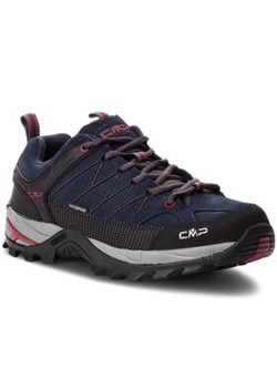 CMP Trekkingi Rigel Low Trekking Shoes Wp 3Q13247 Granatowy ze sklepu MODIVO w kategorii Buty trekkingowe męskie - zdjęcie 152540806