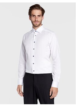 Eton Koszula 100003508 Biały Slim Fit ze sklepu MODIVO w kategorii Koszule męskie - zdjęcie 152541536