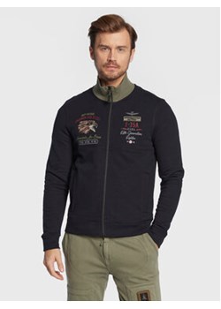 Aeronautica Militare Bluza 222FE1726F482 Granatowy Regular Fit ze sklepu MODIVO w kategorii Bluzy męskie - zdjęcie 152543097