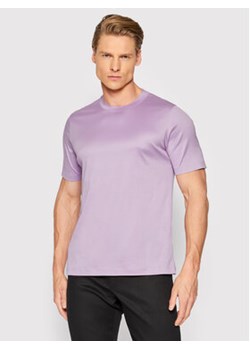 Eton T-Shirt 100002356 Fioletowy Slim Fit ze sklepu MODIVO w kategorii T-shirty męskie - zdjęcie 152543109