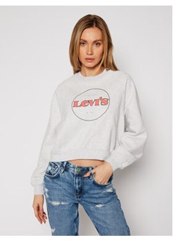 Levi's® Bluza Vintage Raglan Fleece 18722-0015 Szary Regular Fit ze sklepu MODIVO w kategorii Bluzy damskie - zdjęcie 152547447