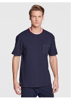 Lacoste T-Shirt TH3449 Granatowy Regular Fit ze sklepu MODIVO w kategorii T-shirty męskie - zdjęcie 152548196