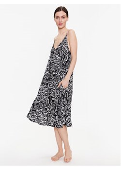 DKNY Koszula nocna YI3622629 Czarny Regular Fit ze sklepu MODIVO w kategorii Koszule nocne - zdjęcie 152549076