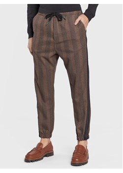 Imperial Spodnie materiałowe PD3FEBR Brązowy Regular Fit ze sklepu MODIVO w kategorii Spodnie męskie - zdjęcie 152549818