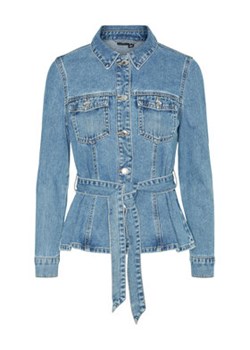 Vero Moda Kurtka jeansowa Lara 10283498 Niebieski Regular Fit ze sklepu MODIVO w kategorii Kurtki damskie - zdjęcie 152554378