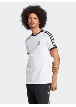 adidas T-Shirt Adicolor Classics 3-Stripes T-Shirt IA4846 Biały Slim Fit ze sklepu MODIVO w kategorii T-shirty męskie - zdjęcie 152555158